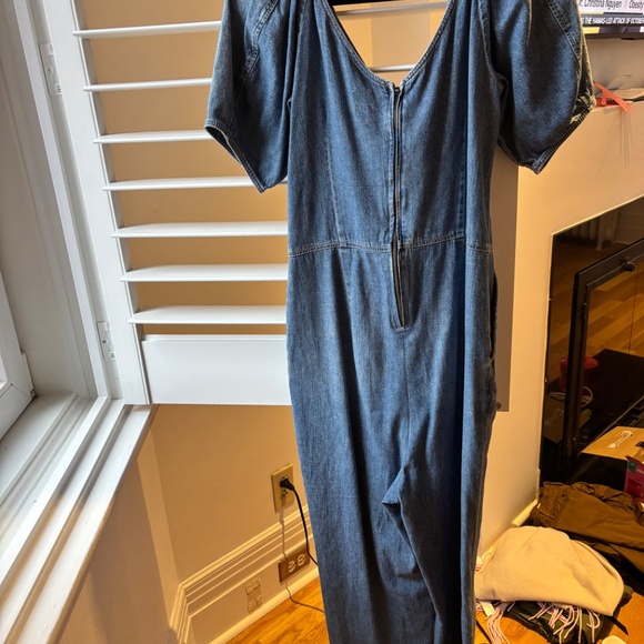 La vie by Rebecca Taylor denim jumpsuit M - Picture 5 of 5